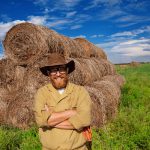farmer waering glasses